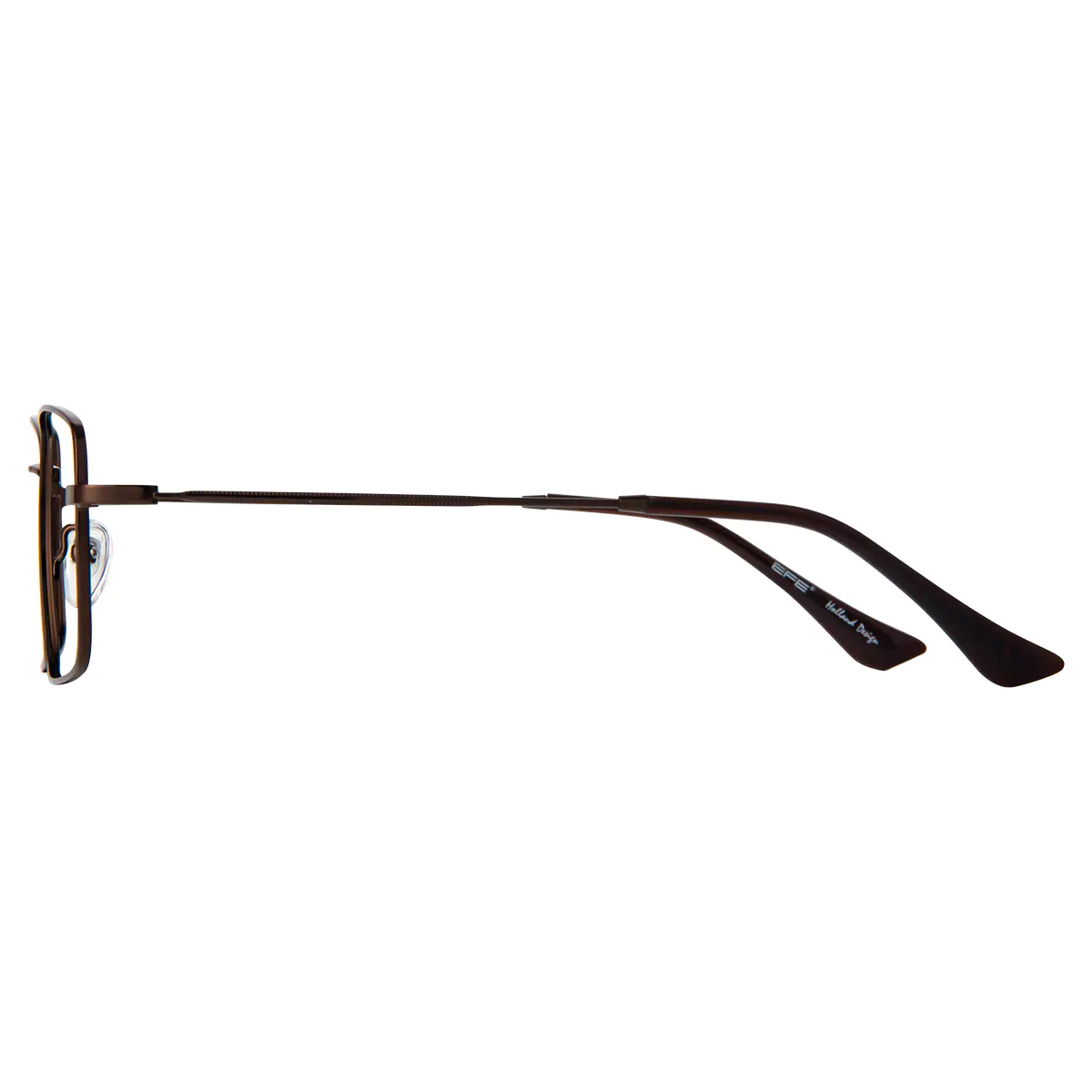 Rectangle Brown Reading Glasses
