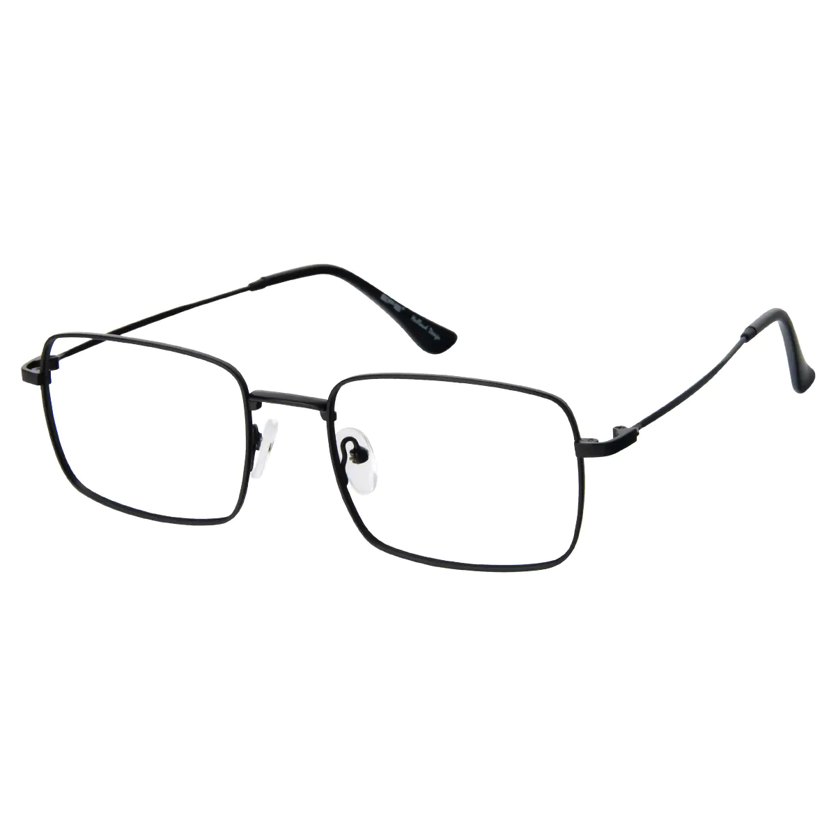 Rectangle Black Eyeglasses
