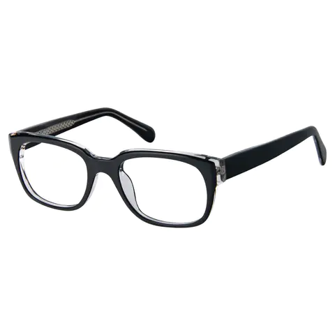 Rectangle Black Eyeglasses