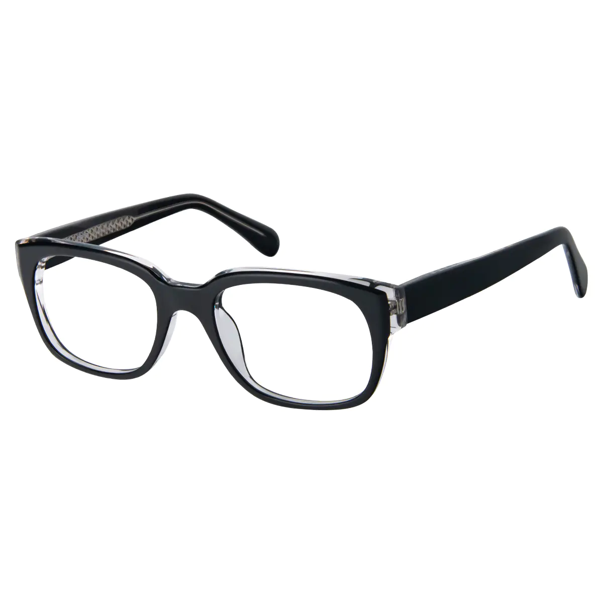 Rectangle Black Eyeglasses