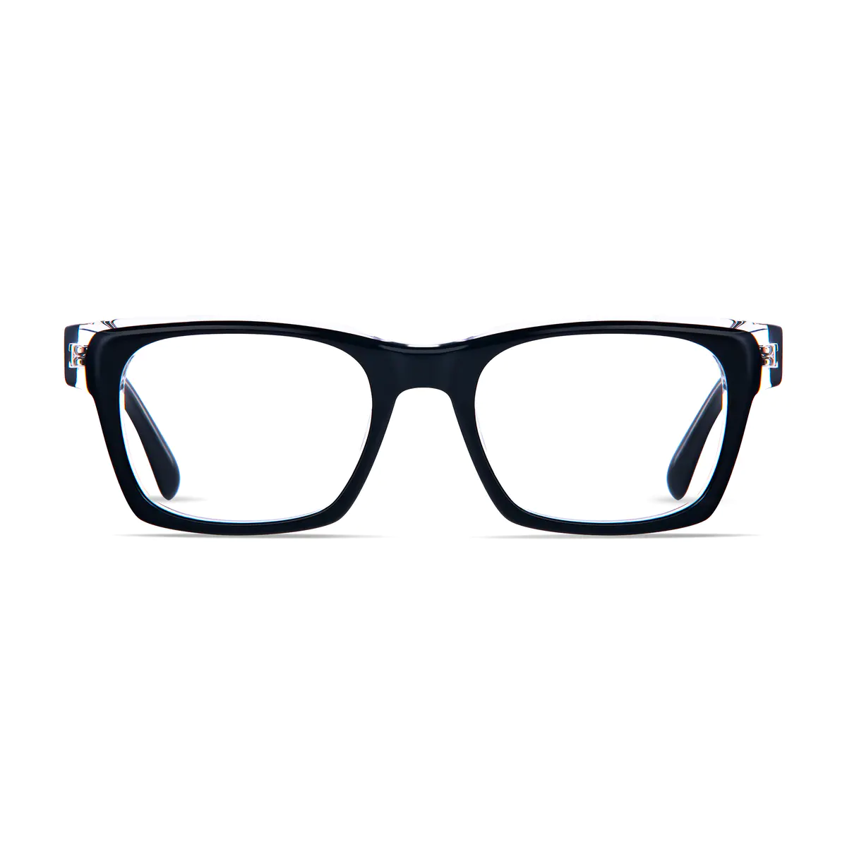 Square Black Eyeglasses