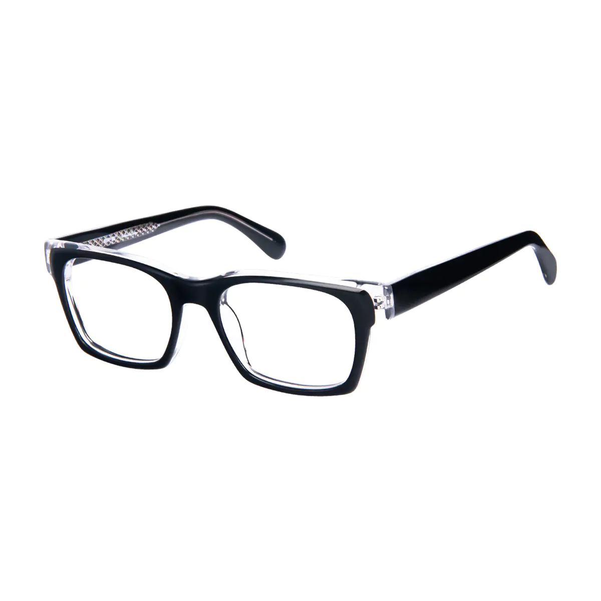 Square Black Eyeglasses