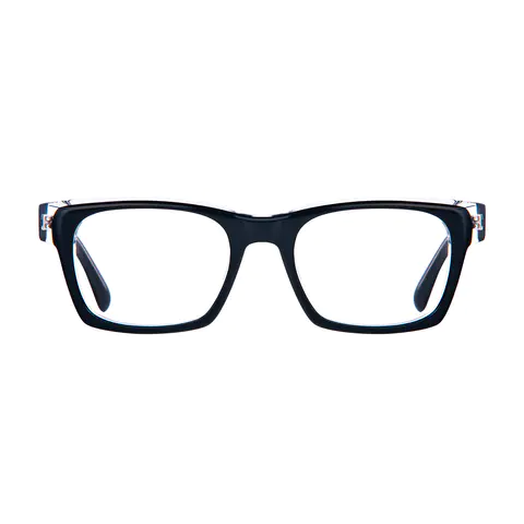Square Black Eyeglasses