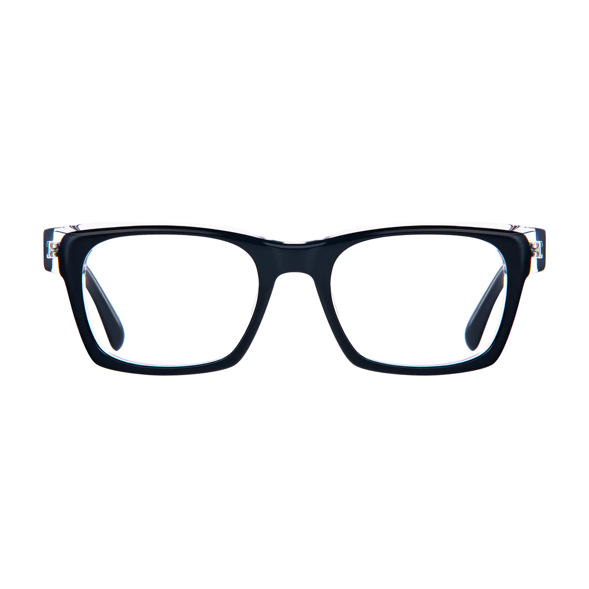 Square Black Eyeglasses