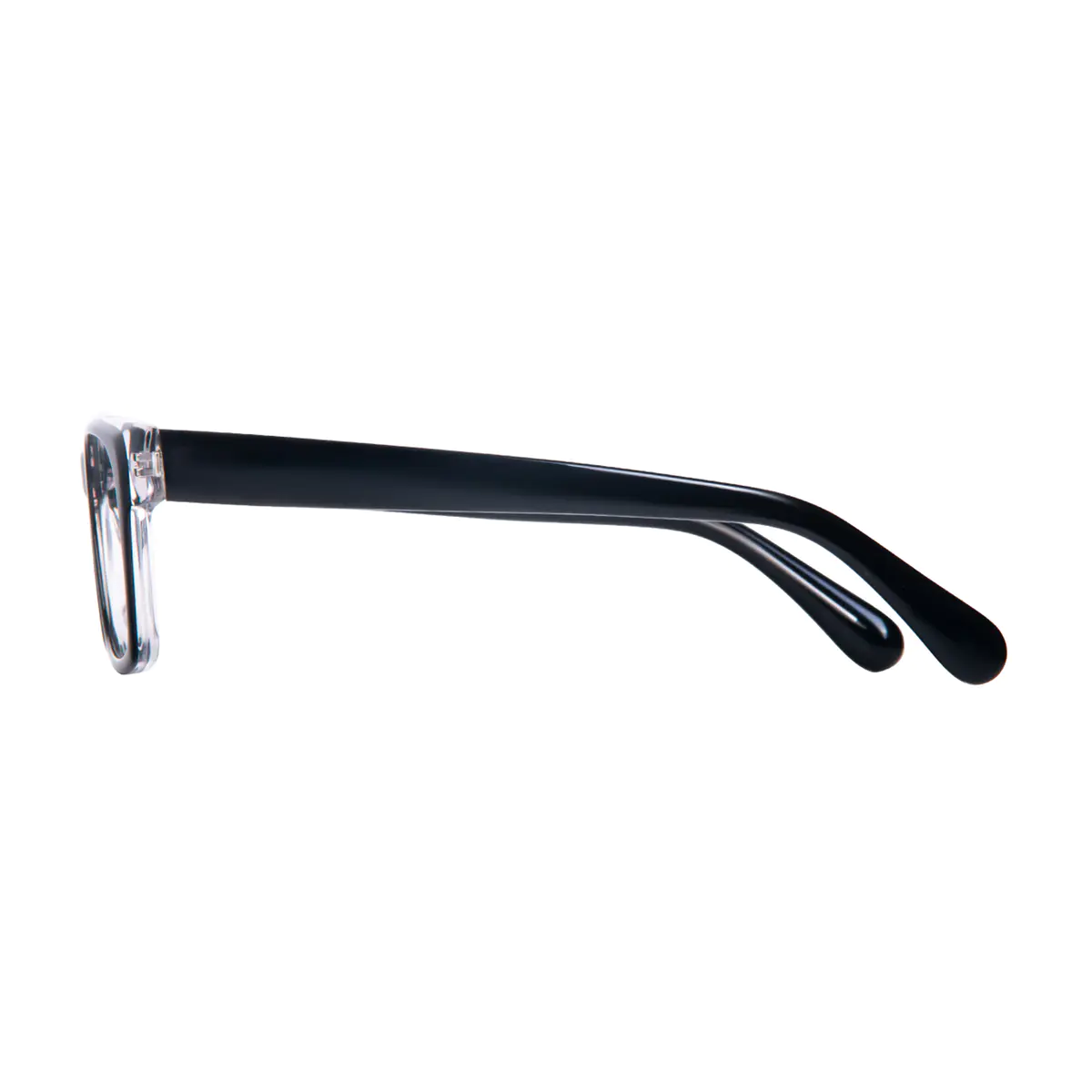 Square Black Eyeglasses