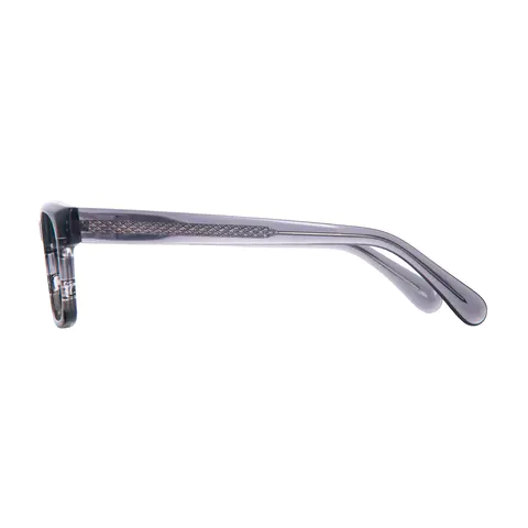 Square Black/Gray Eyeglasses