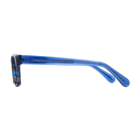 Square Black/Blue Eyeglasses