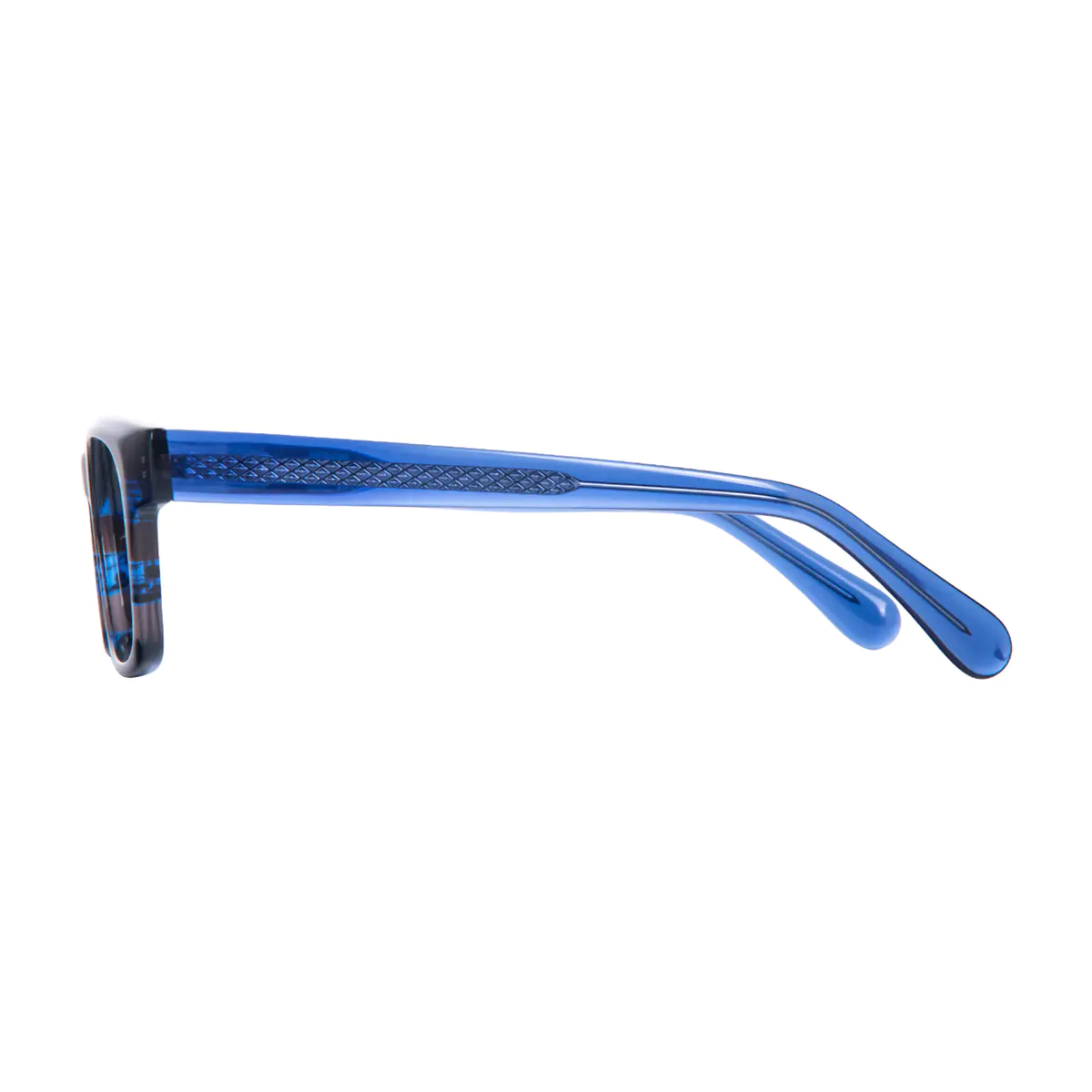 Square Black/Blue Eyeglasses