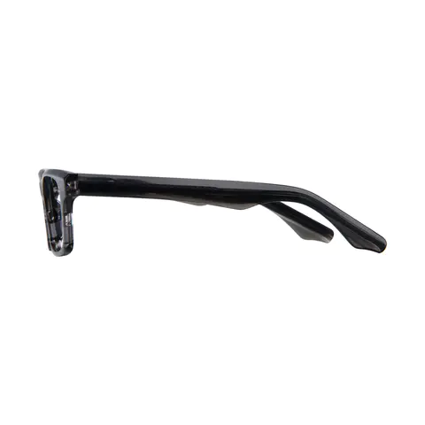 Rectangle Black/Gray Eyeglasses