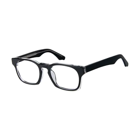 Rectangle Black Eyeglasses