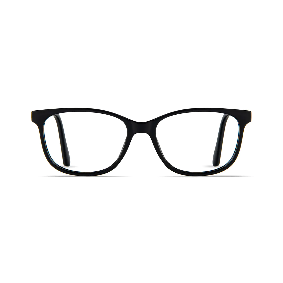 Square Black Eyeglasses