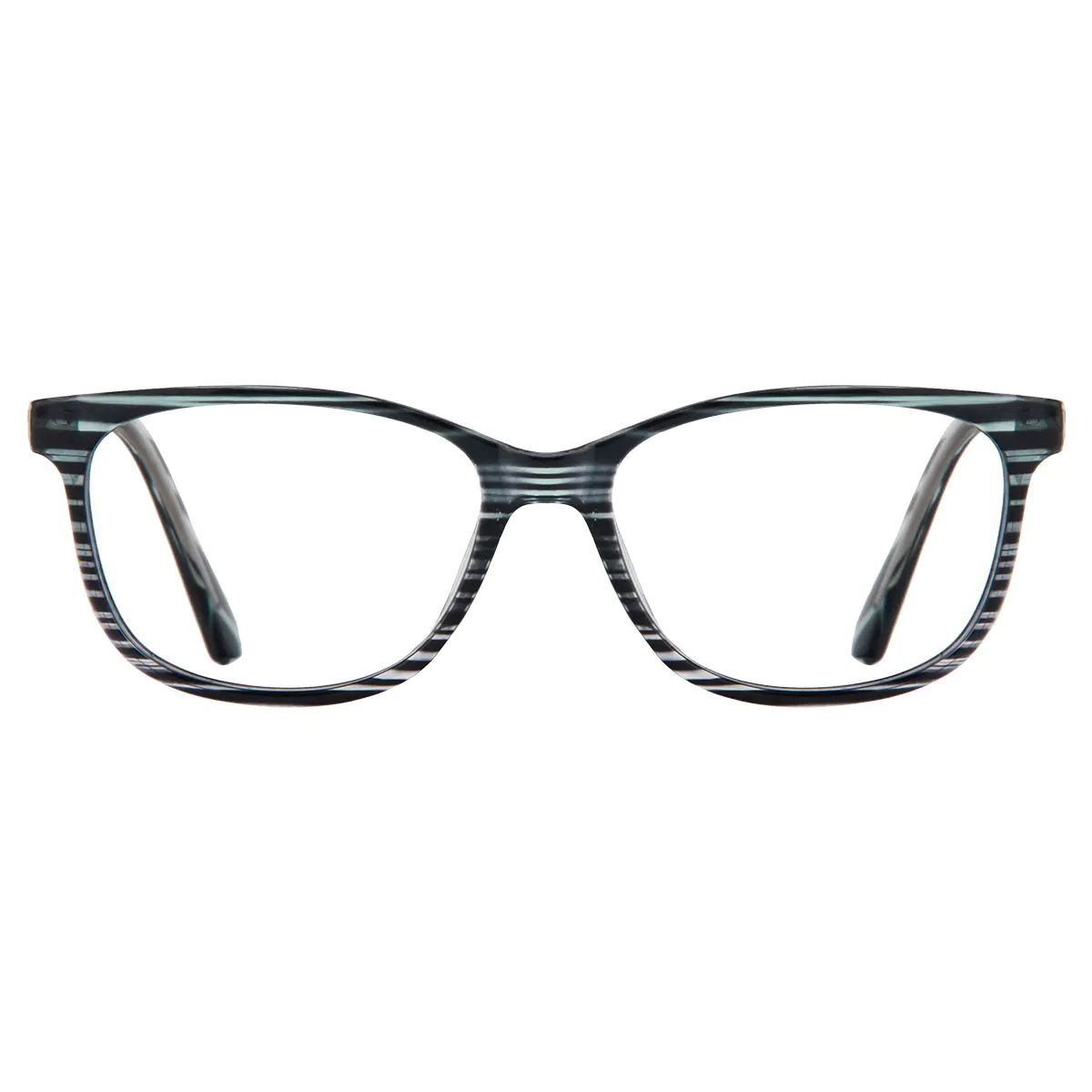 Square Blue Glasses