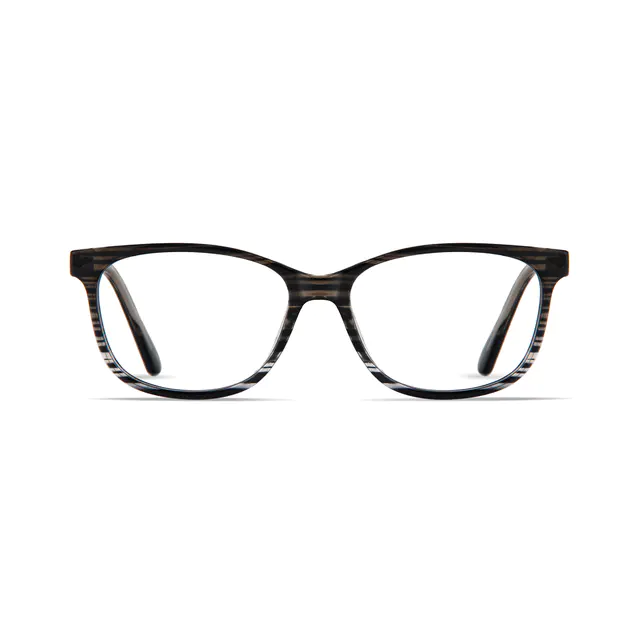 Square Brown Eyeglasses