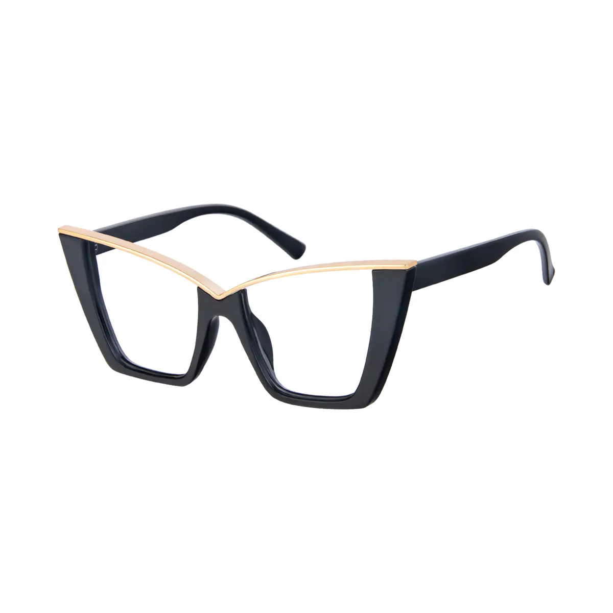 Cat-eye Black Eyeglasses
