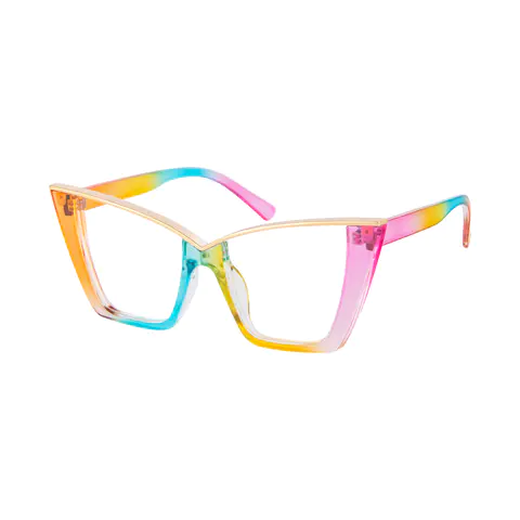 Cat-eye Multicolor Eyeglasses