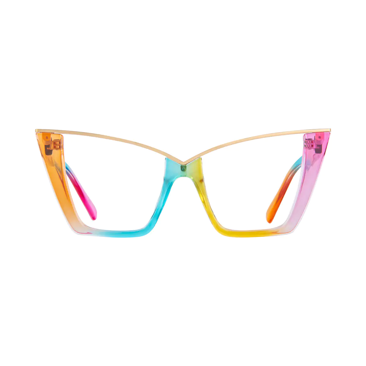 Cat-eye Multicolor Eyeglasses
