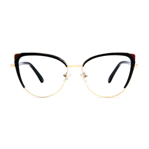 Cat-eye Black Eyeglasses