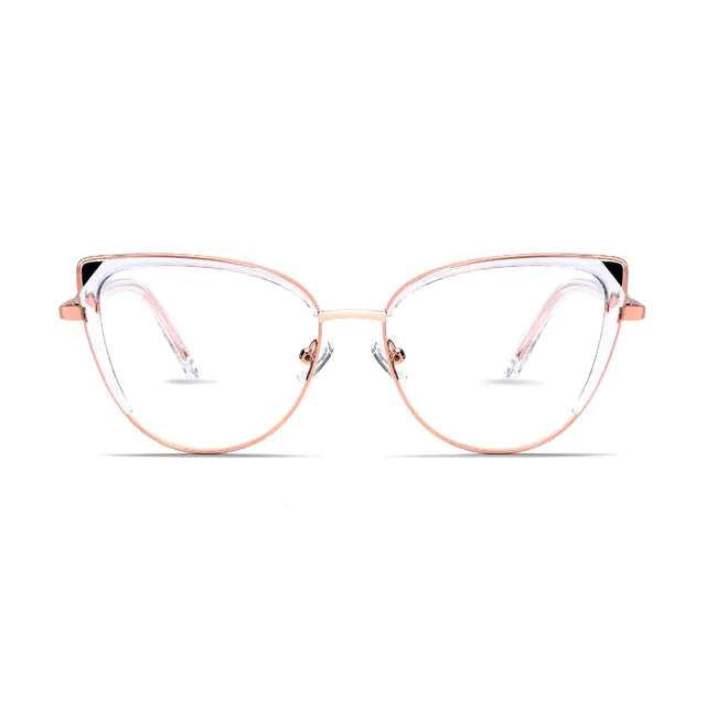 Cat-eye Clear Eyeglasses