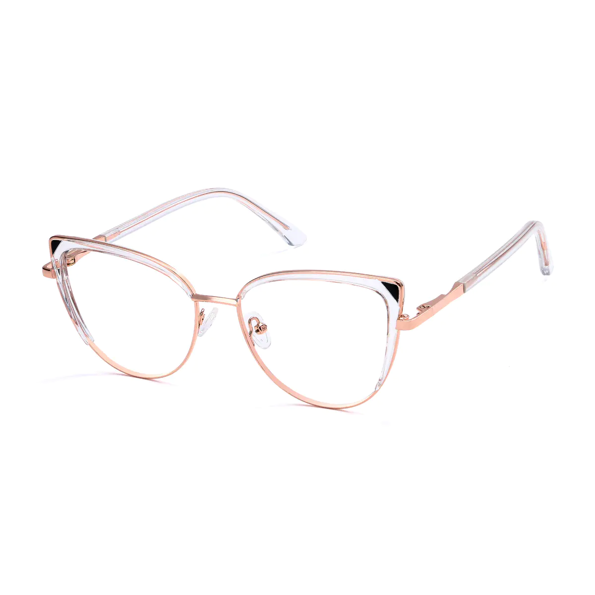 Cat-eye Clear Eyeglasses