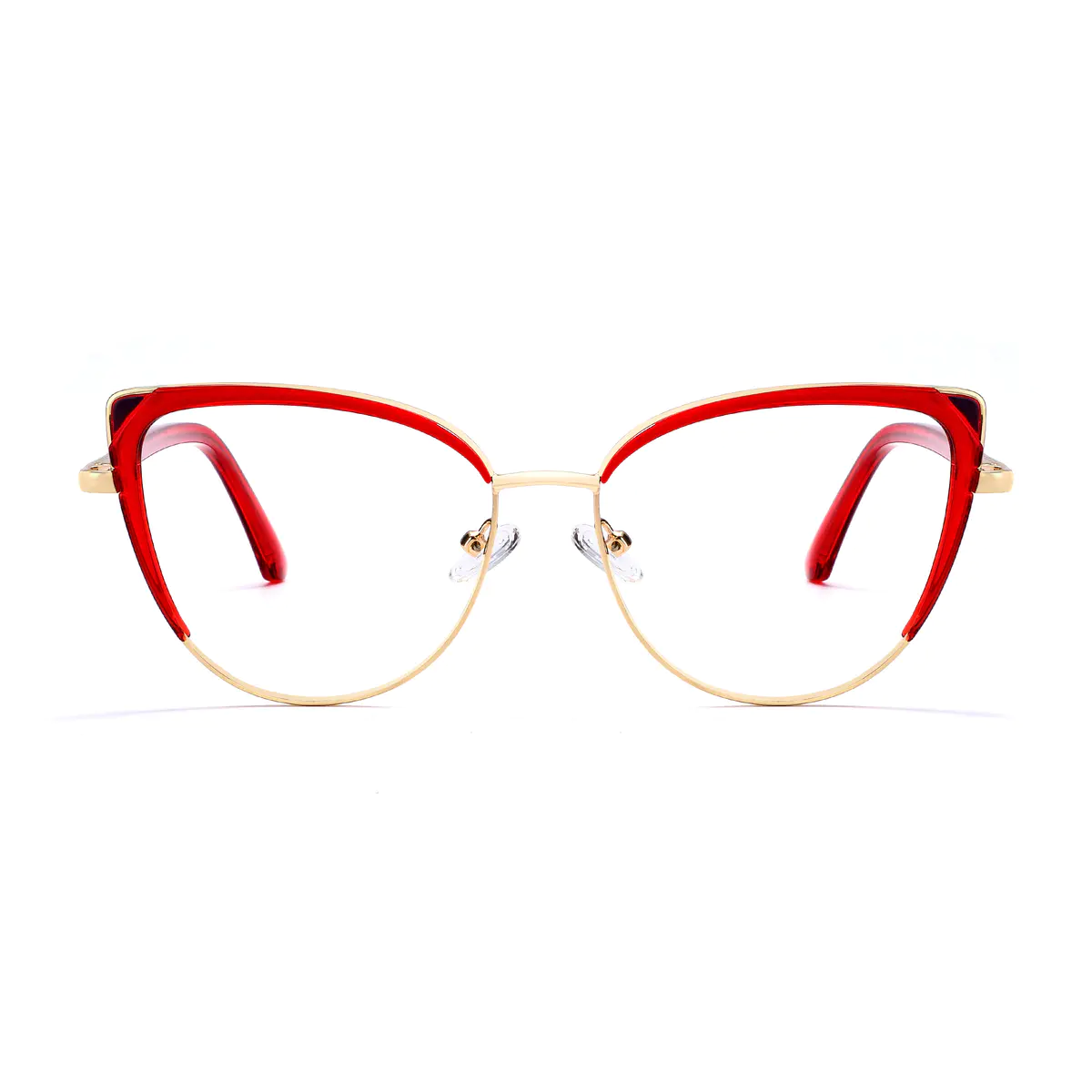 Cat-eye Red Eyeglasses