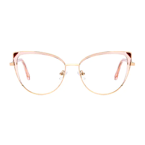 Cat-eye Pale Pink Eyeglasses