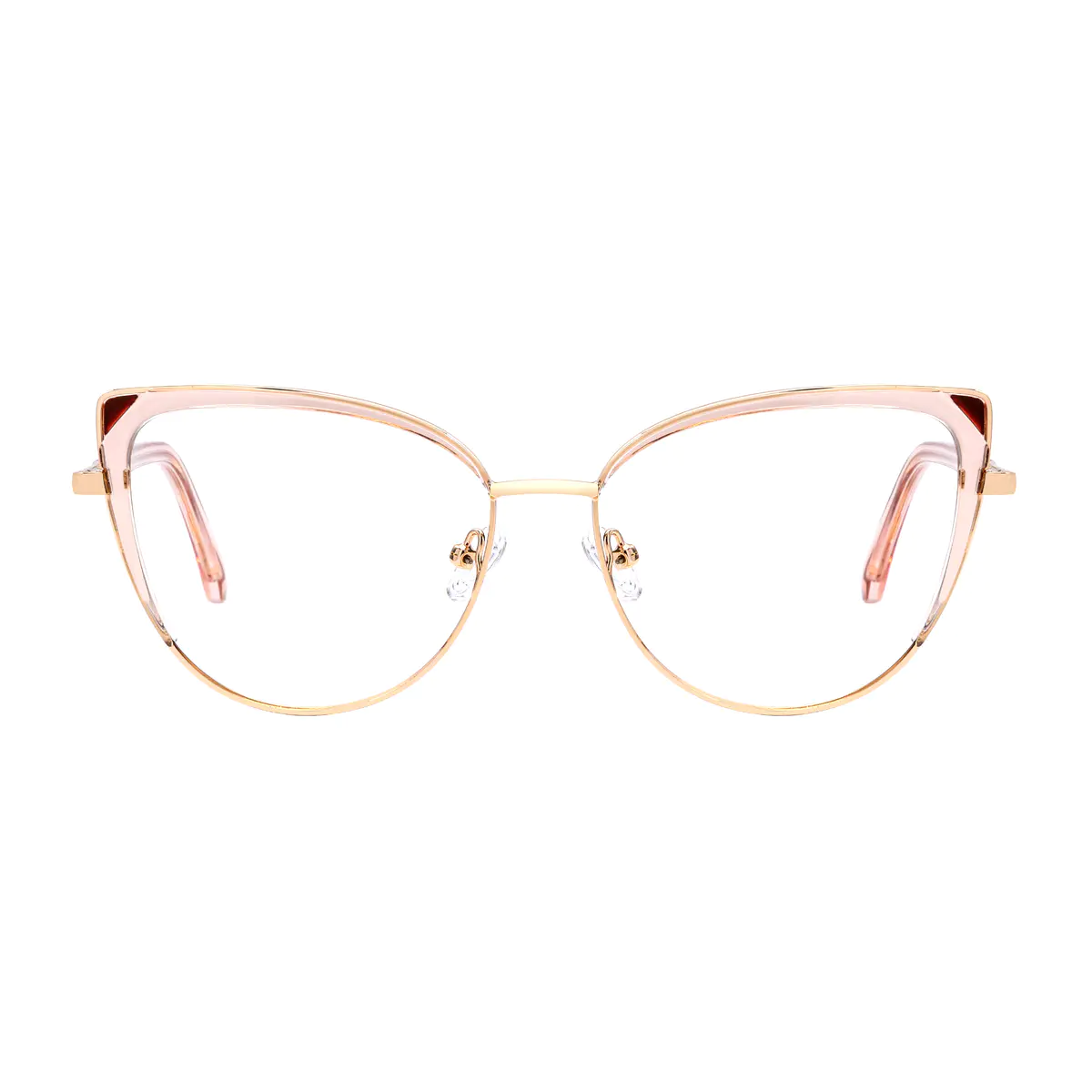 Cat-eye Pale Pink Eyeglasses