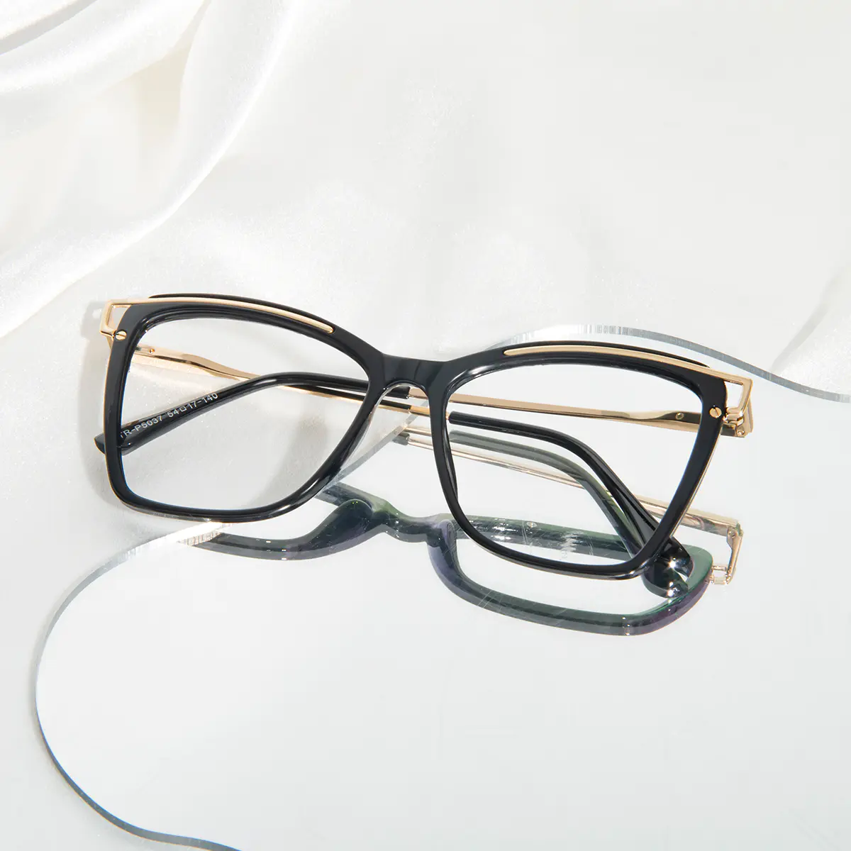 Square Black Eyeglasses