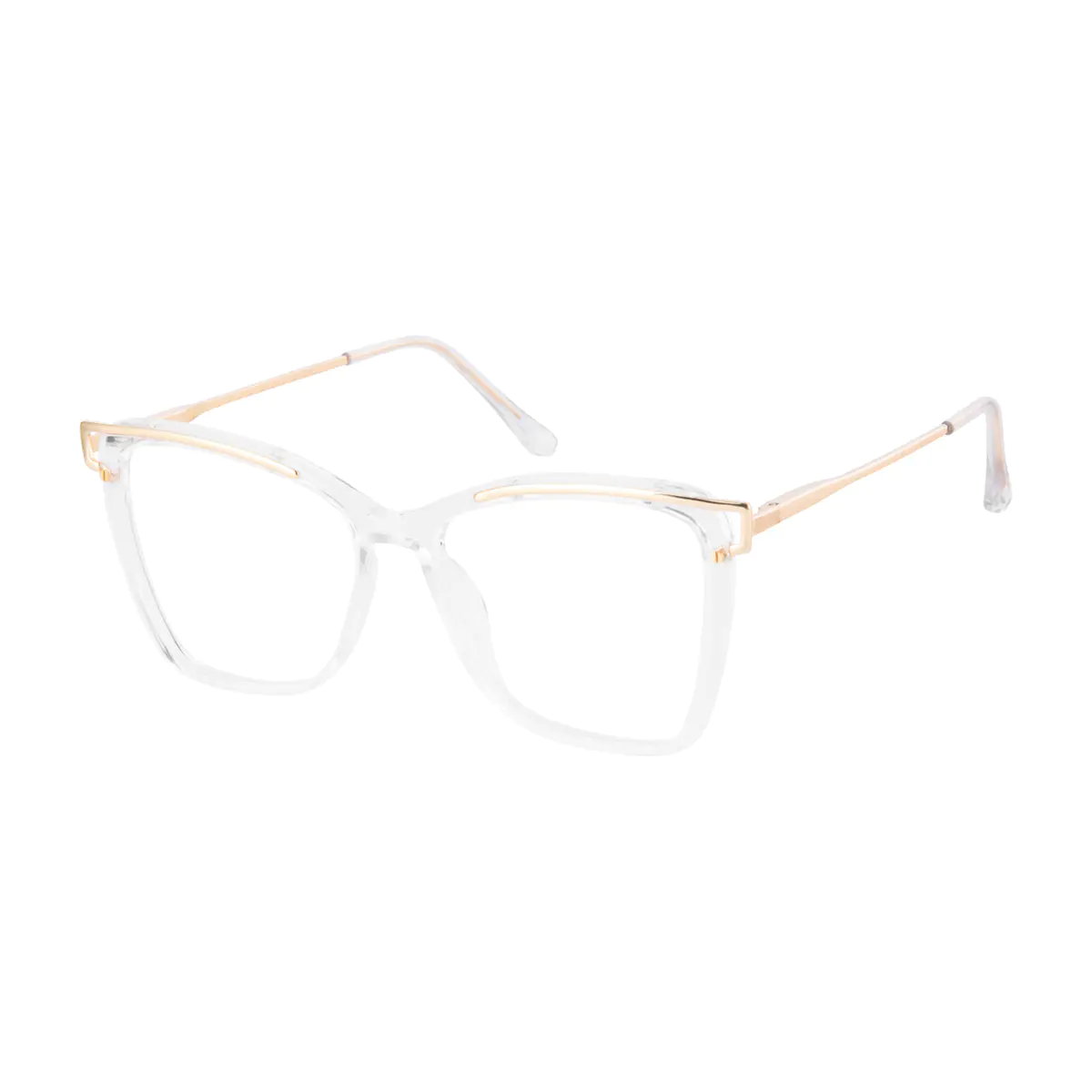 Square Clear Eyeglasses
