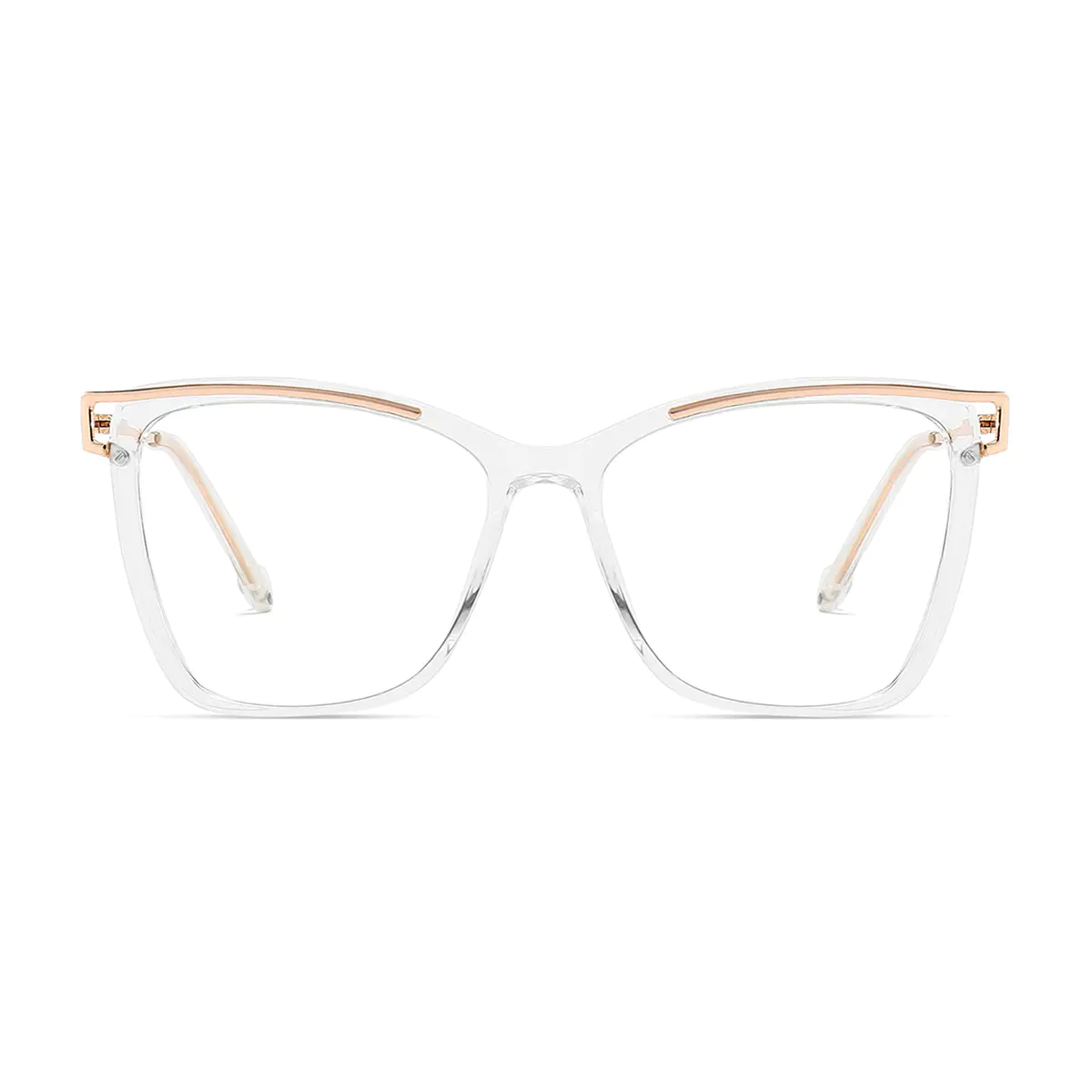 Square Clear Eyeglasses