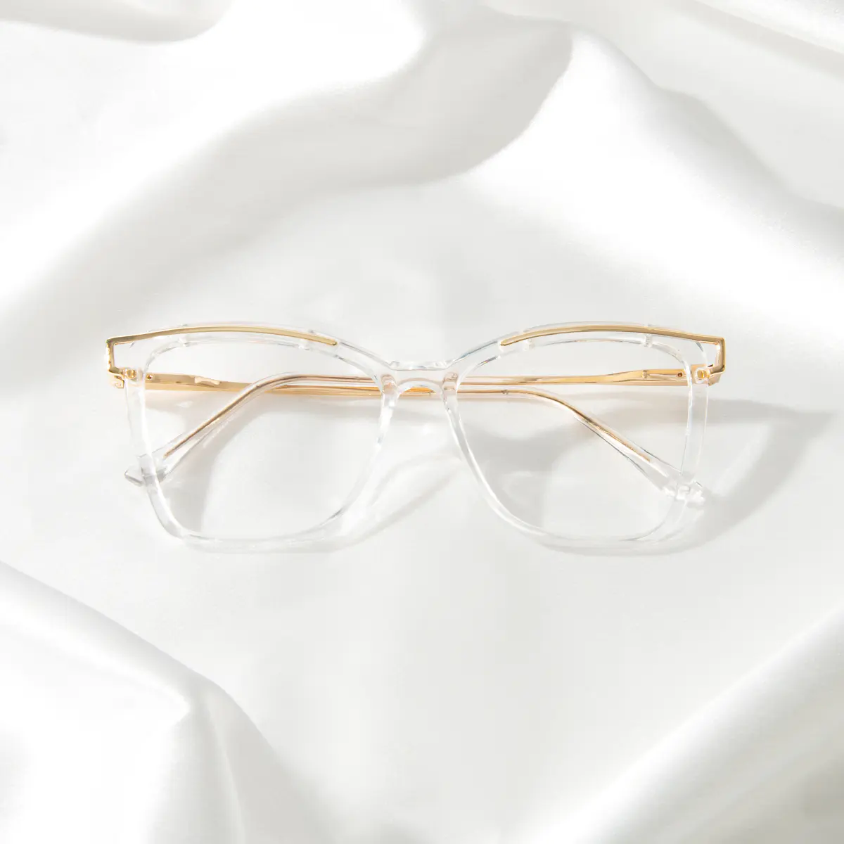 Square Clear Eyeglasses