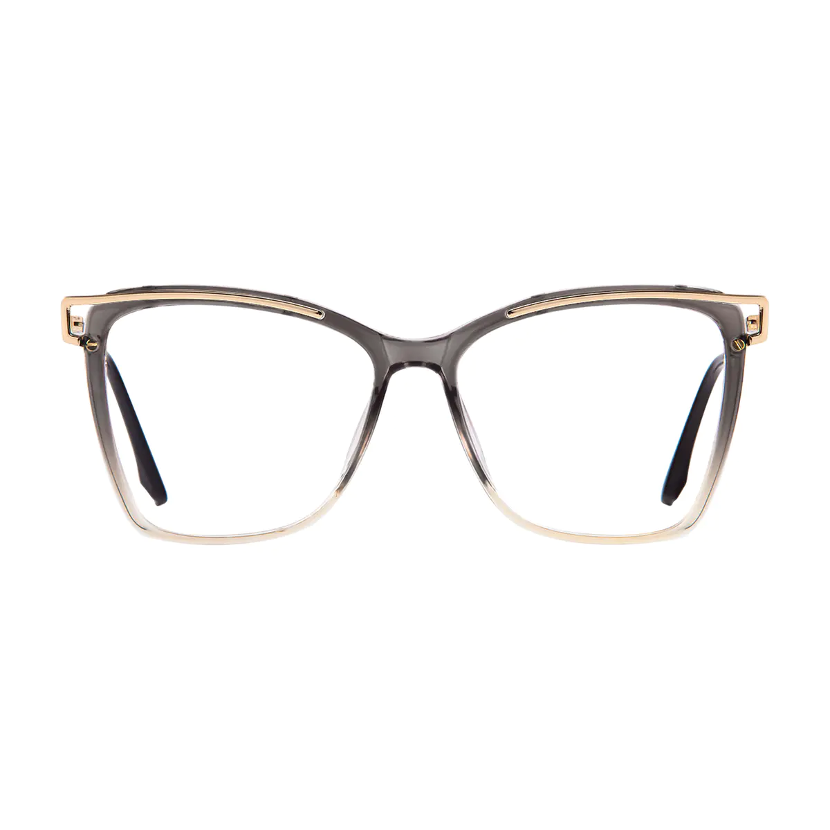 Square Gradient Gray Eyeglasses