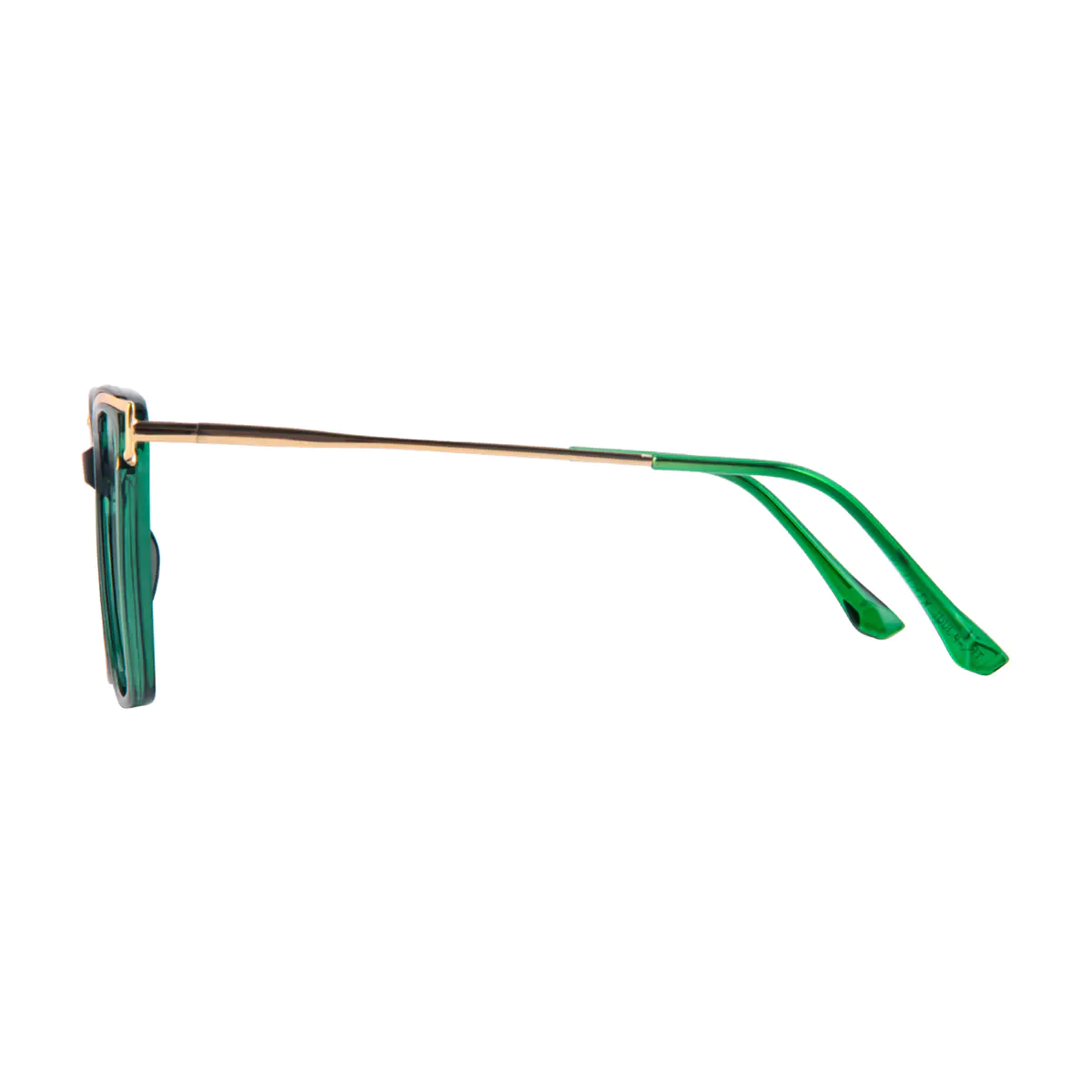 Square Green Eyeglasses