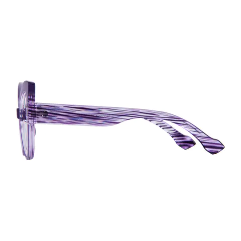 Cat-eye Purple Eyeglasses