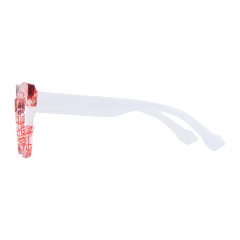 Cat-eye Red Eyeglasses