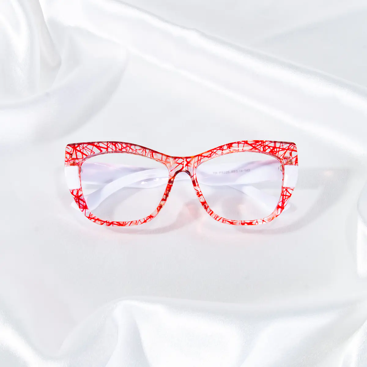 Cat-eye Red Eyeglasses