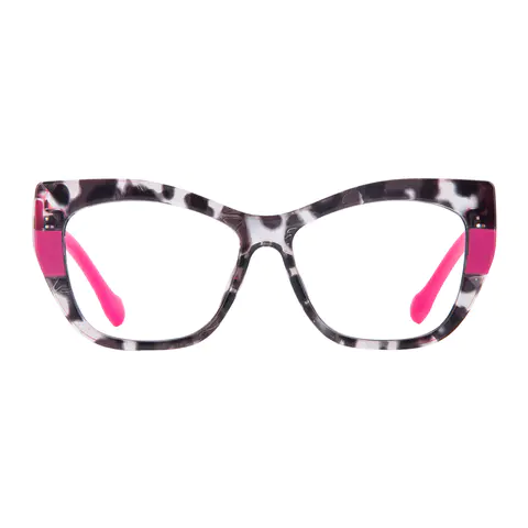 Cat-eye Ivory Tortoiseshell Eyeglasses