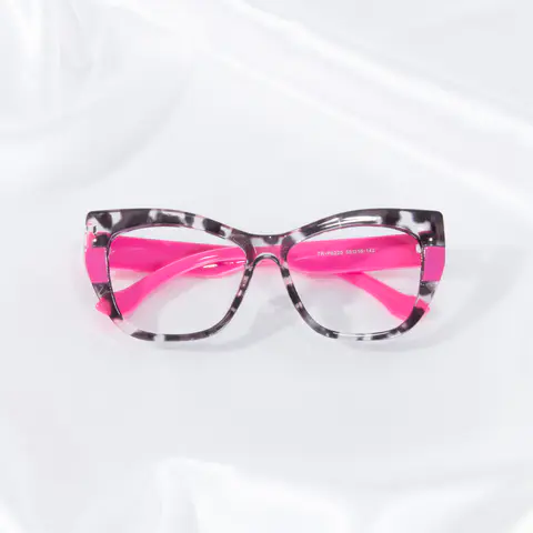 Cat-eye Ivory Tortoiseshell Eyeglasses
