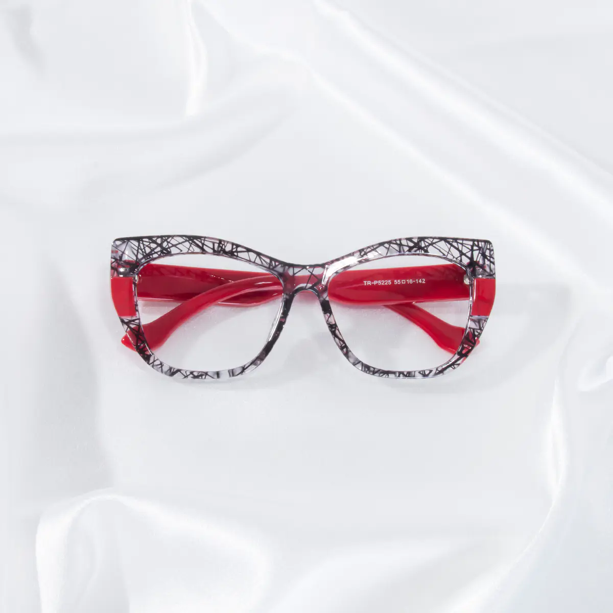 Cat-eye White Tortoiseshell Eyeglasses