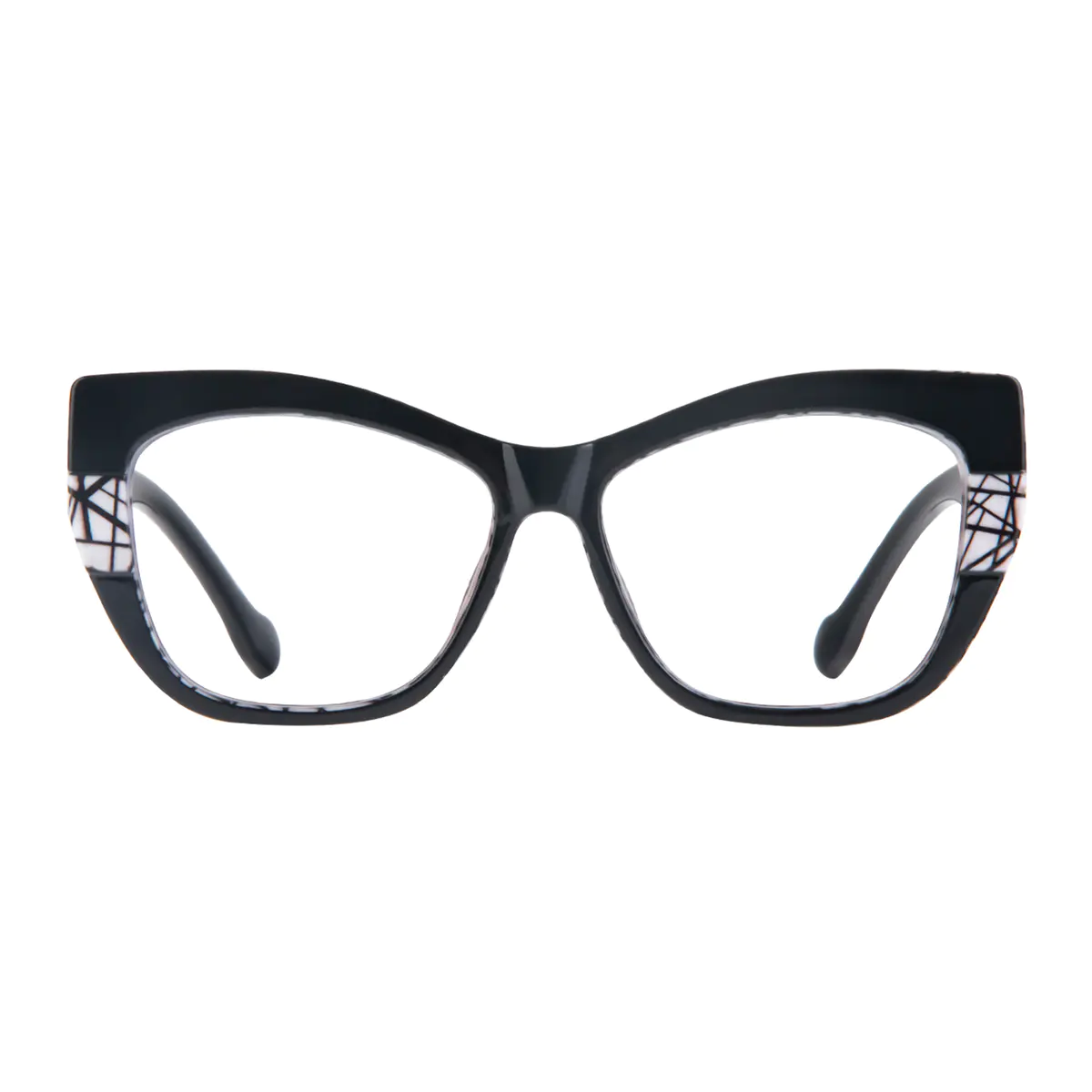 Cat-eye Black Eyeglasses