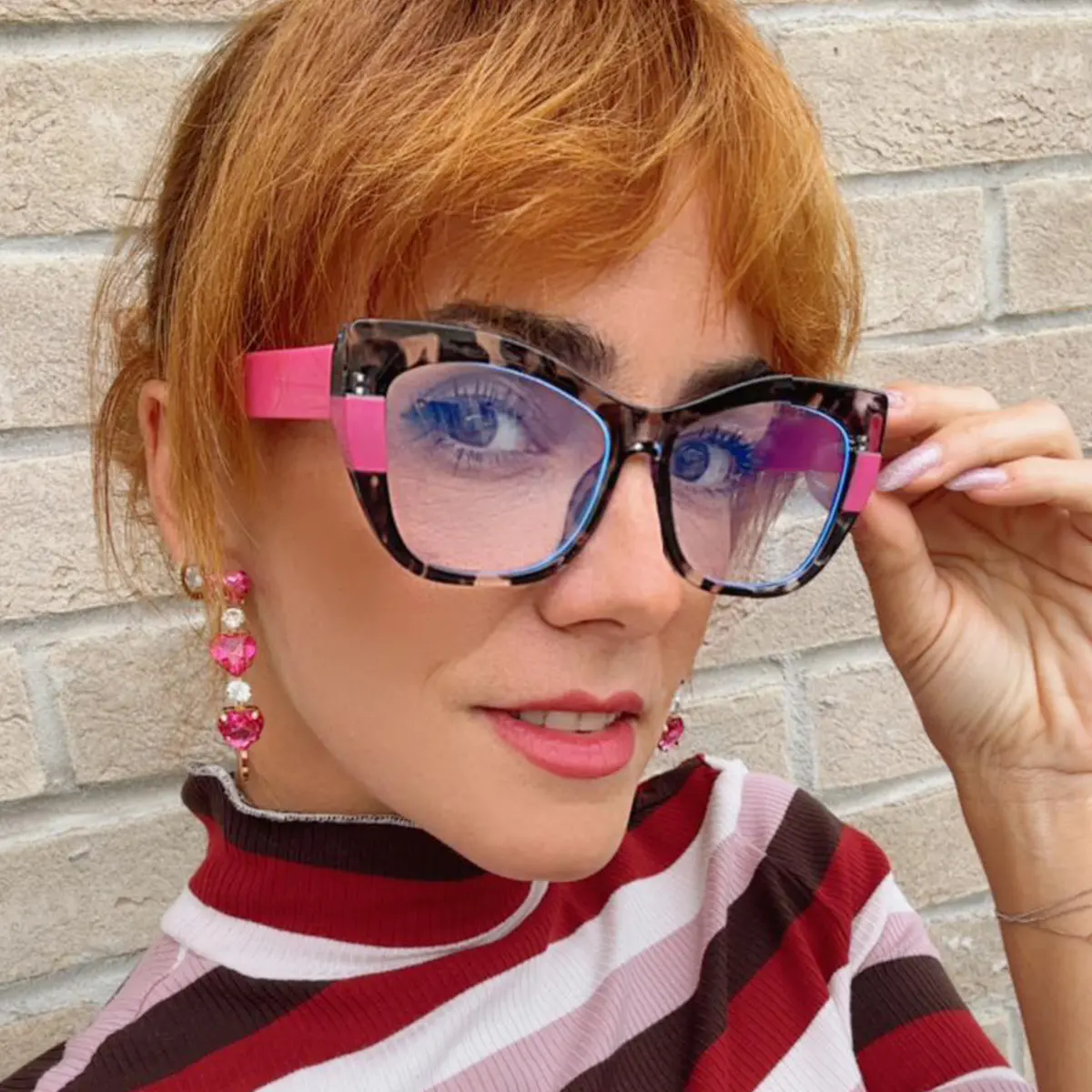 Cat-eye Black Eyeglasses
