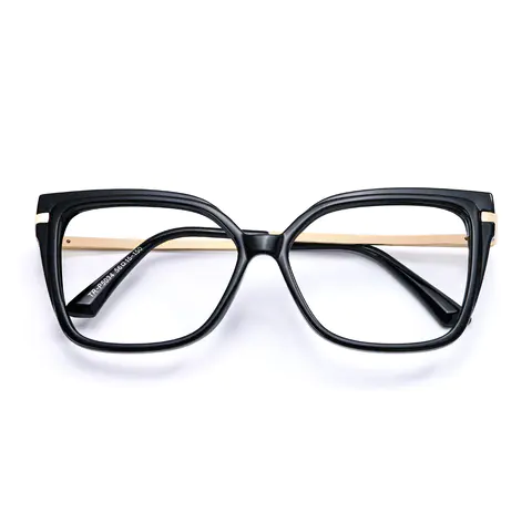 Square Black Eyeglasses