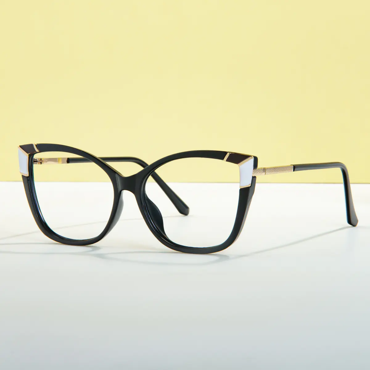 Cat-eye Black Eyeglasses