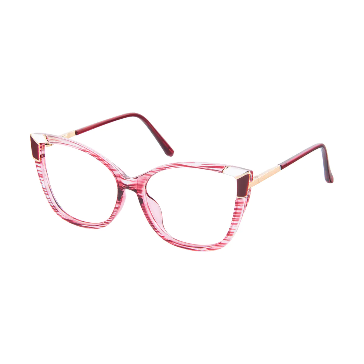 Cat-eye Pink Eyeglasses