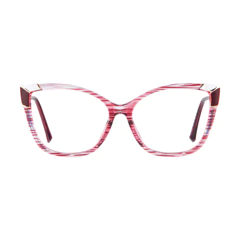 Cat-eye Pink Eyeglasses