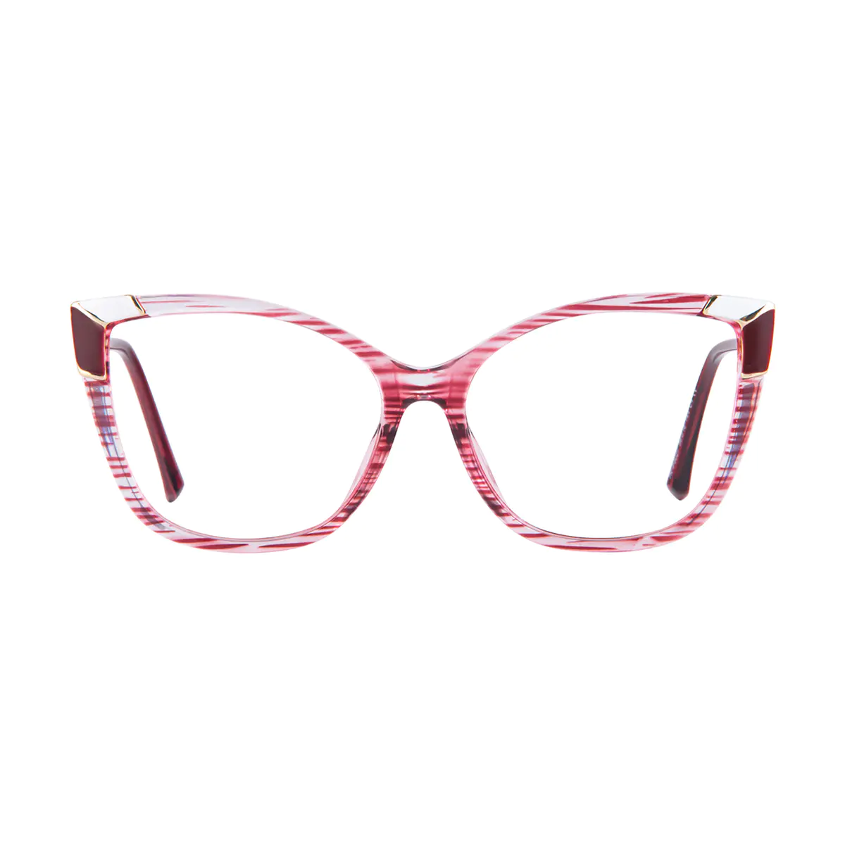 Cat-eye Pink Eyeglasses