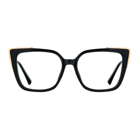 Square Black Reading Glasses