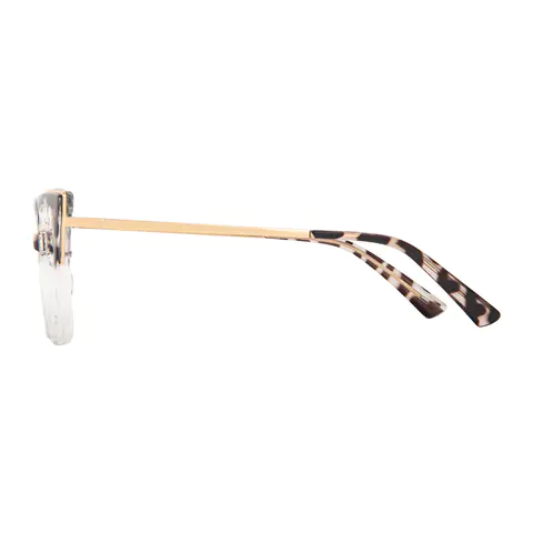 Square Tortoiseshell/Clear Reading Glasses
