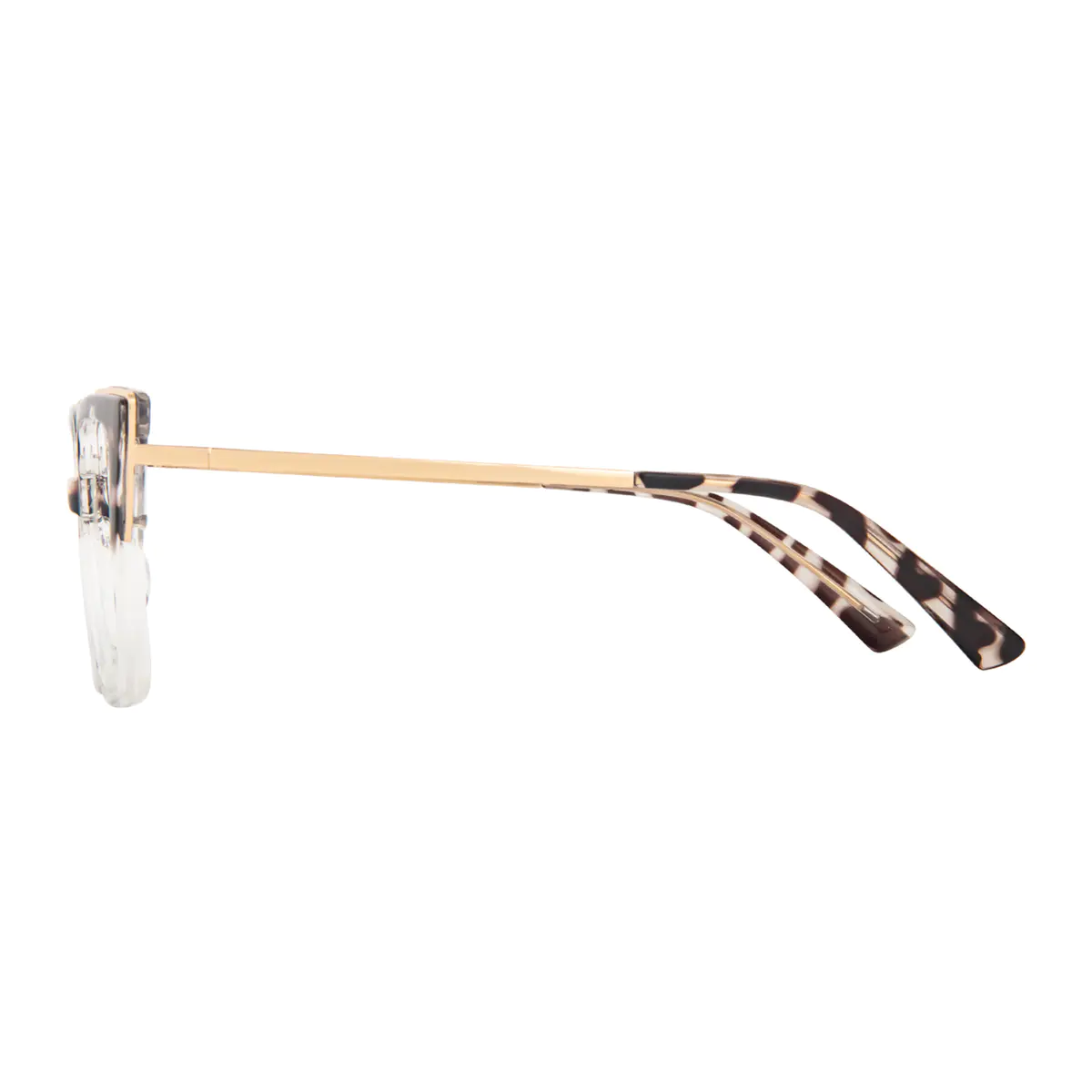Square Tortoiseshell/Clear Reading Glasses