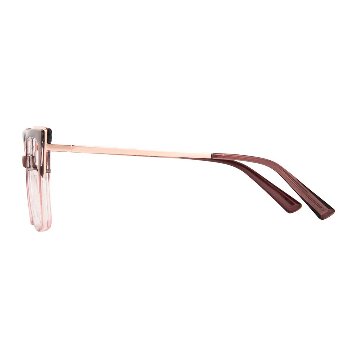 Square Gradient Pink Eyeglasses