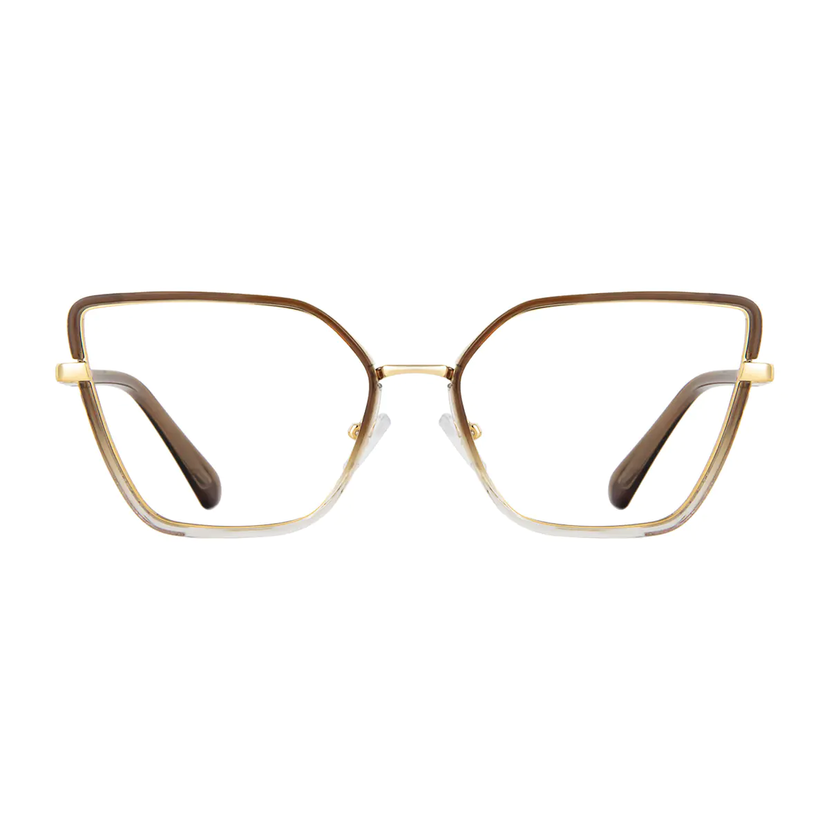 Square Green/Clear Eyeglasses